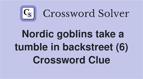 scandinavian goblin crossword clue.